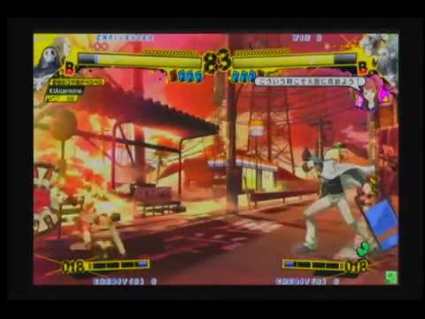 げんしけん対戦動画　P4U再戦編　その4
