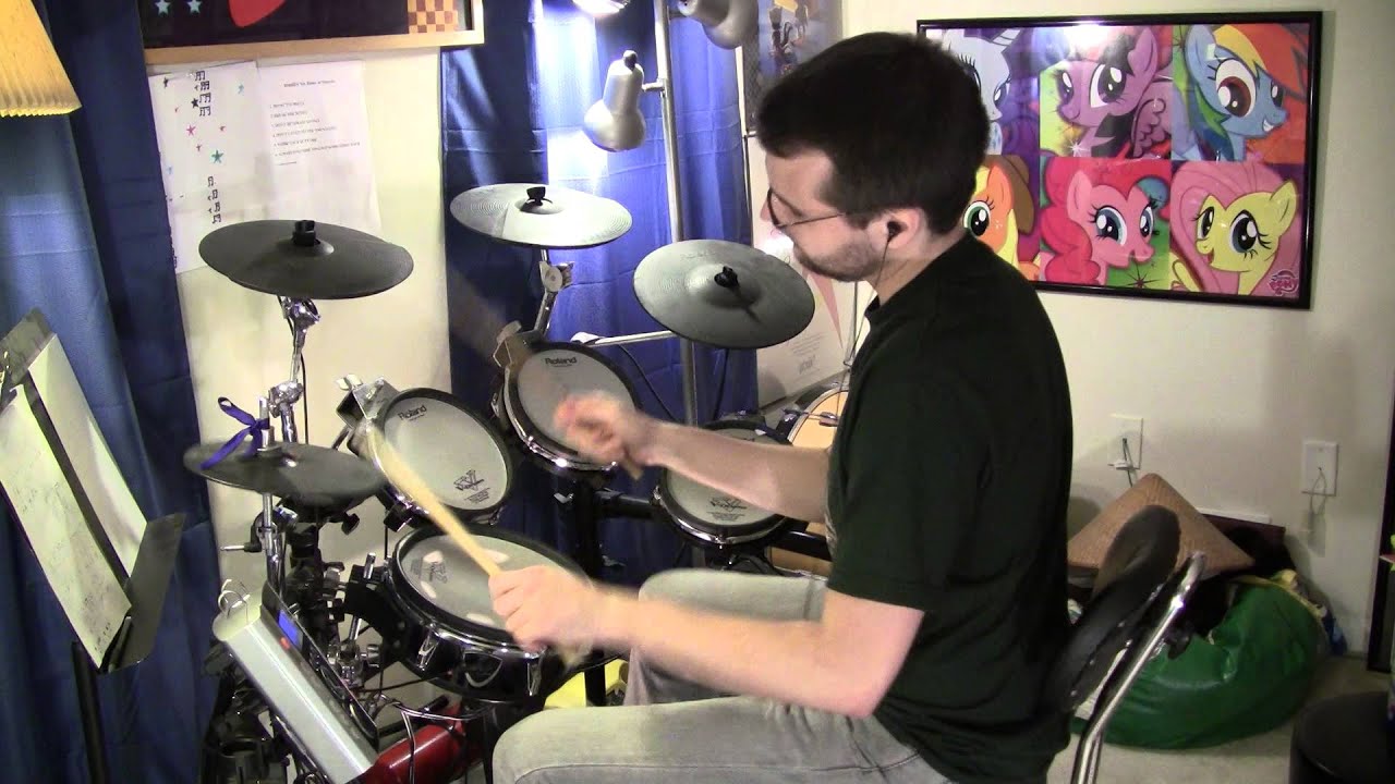 Lucky★Star "Tekireiki na Lady" Drum Cover らき★すた「適齢期なレイディ」を叩いてみた
